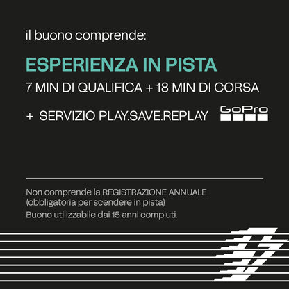 Esperienza in Pista con GoPro