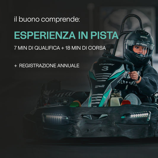 Esperienza in Pista + Registrazione annuale