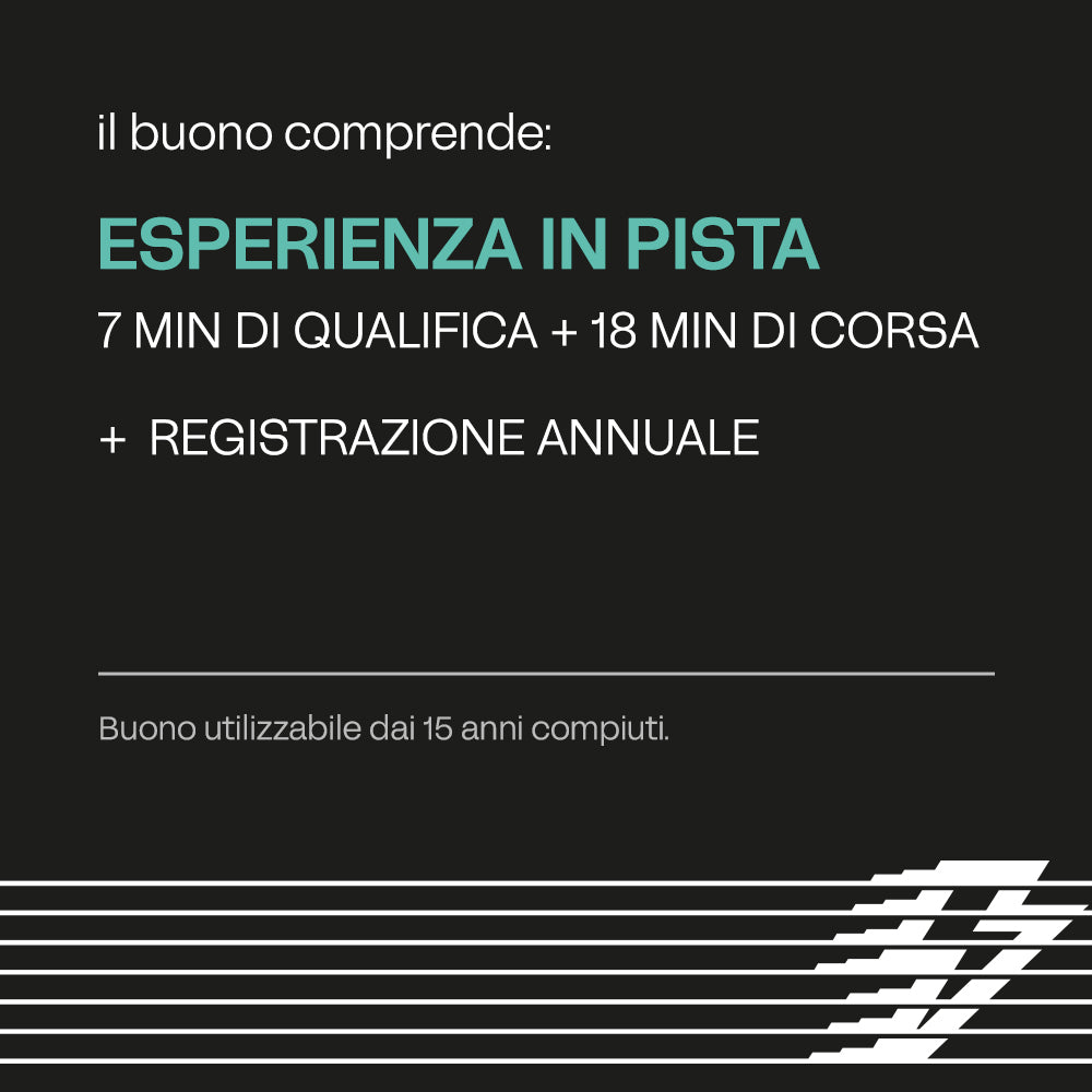 Esperienza in Pista + Registrazione annuale